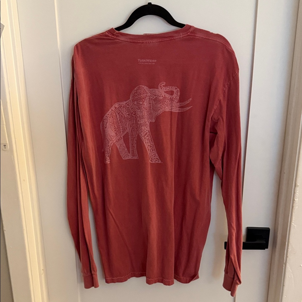COMFORT COLORS Long Sleeve Shirt Alabama Crimson Tide